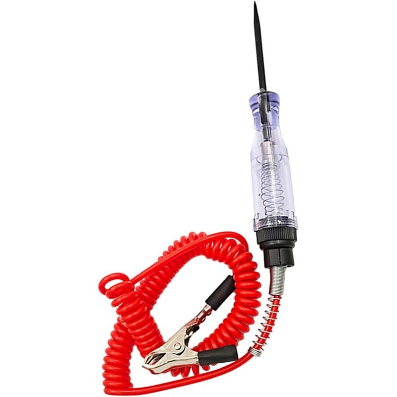 Autosicherungstester – 6–24 V Dc-autostromkreistester Mit Kontrollleuchte, Digitaler Led-stromkreistester Mit Spitzer Sonde, Elektrischer Zwei-wege-teststift
