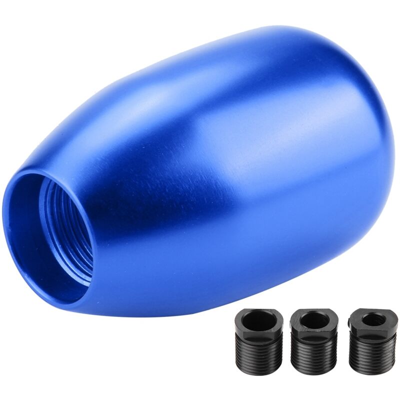 5-gang-schaltgetriebe-schaltknauf Mit 3 Adaptern 8/10/12 Mm (blau)