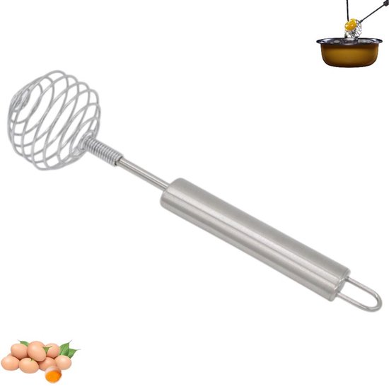 Schneebesen Edelstahl Federschneebesen Kugelschneebesen Silber Küchenhandmixer Handrührgerät Sahne Und Eierquirl Edelstahl Spiralschneebesen Zum