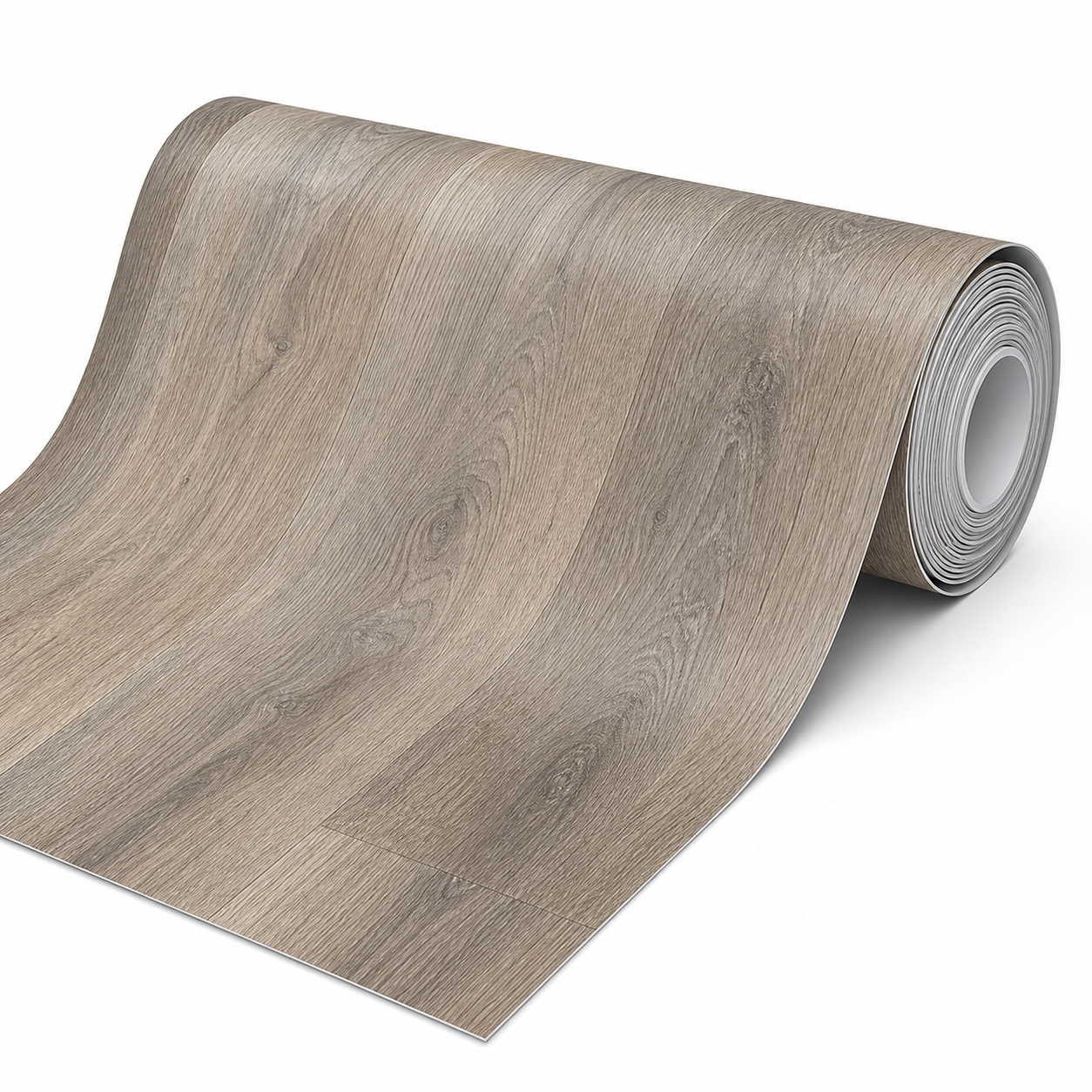 Wasserdichter Rutschfester Selbstklebender Bodenbelag Badezimmer 60 X 500 Cm Goldgraues Holz