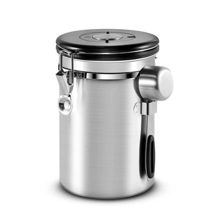 Kaffeedose – 1,8 Liter – Edelstahl – Leicht Zu Reinigen – Modernes Design