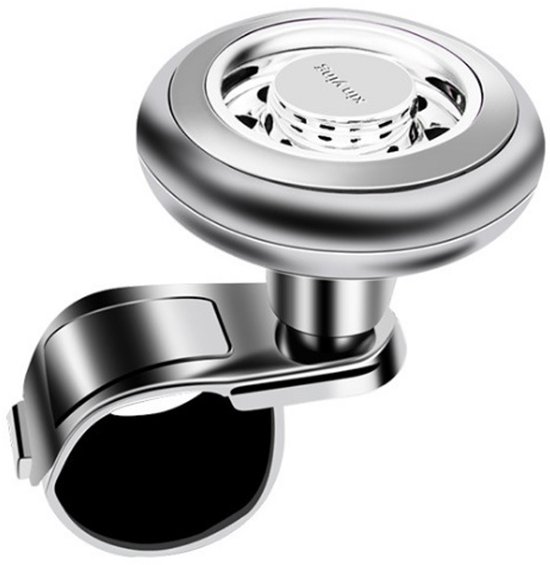Lenkradgriff Boosterball Sanftes Fahrgefühl 360° Drehung Universelles Design Silber