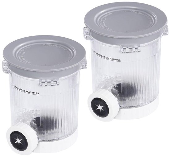 Zubehör Für Eismaschinen, Dessertschalen, Geeignet Für Eismaschinen Der Ninja Swirl Nc700 Serie, Bpa-frei, Spülmaschinenfest, Grau.