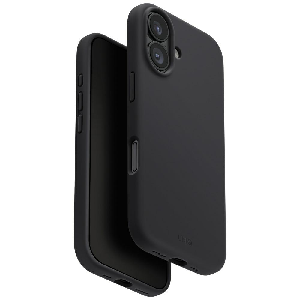 Uniq Linoleum-hülle Für Iphone 17 Mit Magclick-ladefunktion, Grau