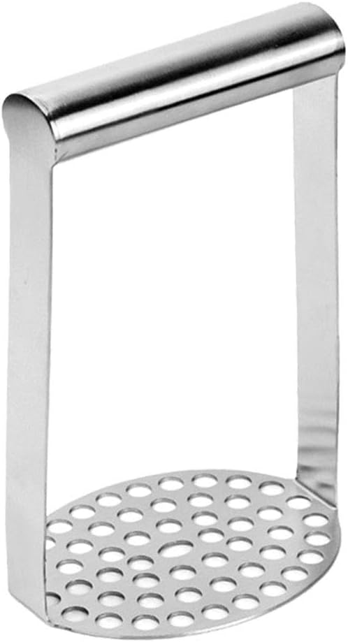 Stainless Steel Potato Masher - Kitchen Masher Potato Press Potato Masher For Vegetables, Fruit And Mashed Potatoes, Dishwasher Safe