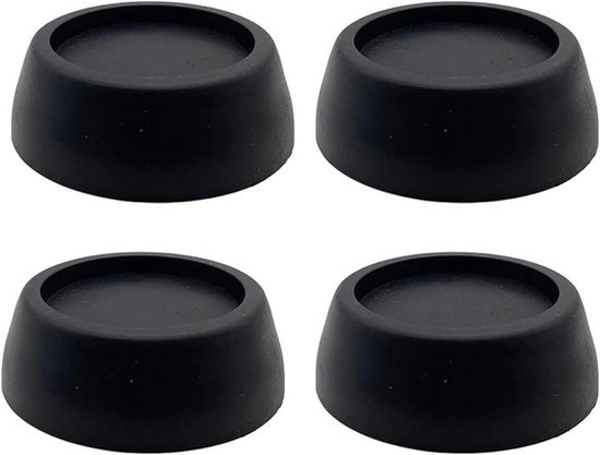 8 Antivibrationspads Für Waschmaschinen, Geräuschdämpfende Füße Mit Gummipads Für Waschmaschinen, Trockner Und Möbel 8 Graue Pads 6,5 X 2 Cm