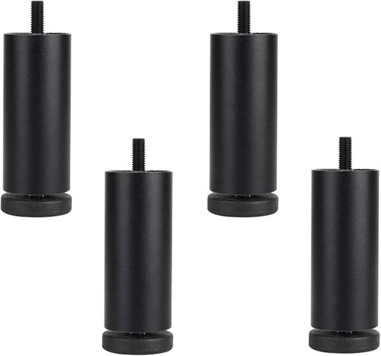 Sofabeine Aus Aluminium – Möbelfüße – Ersatz-schrankbeine – 4er-set – Silber – 10 Cm