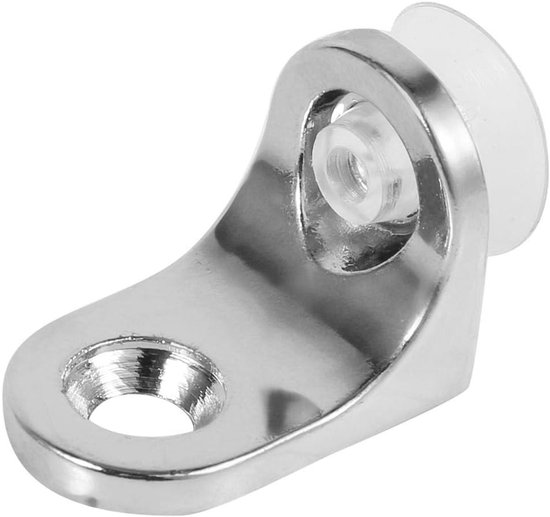 Glasregalhalterungen Mit Saugnäpfen 20 Stück Schrankregalhalter Für Glasregale Und Küchenschränke Zinklegierung Silber M