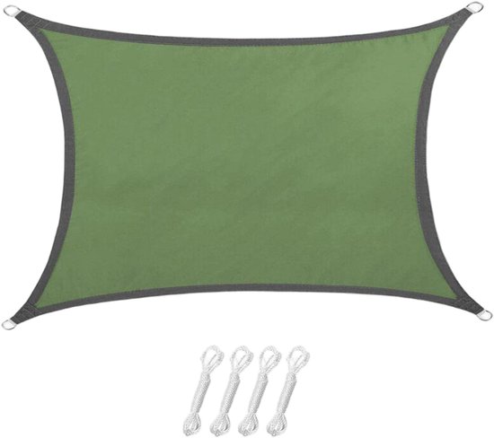 Wasserdichtes Gartendach Für Gärten Und Terrassen – Quadratisch 2x3m – Uv-schutz – Grün