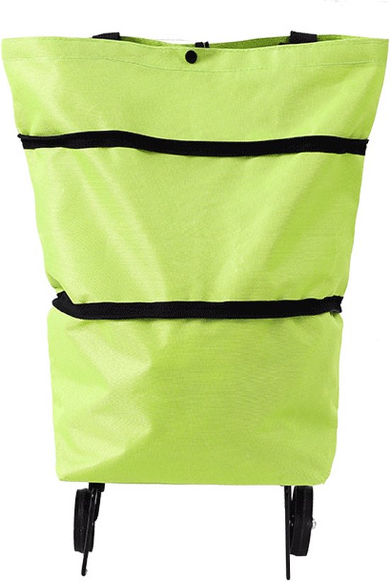 Einkaufstasche Faltbare Einkaufstasche Mit Rollen Faltbarer Trolley Für Damen Wiederverwendbare, Multifunktionale Reisetasche Tasche Mit Großem F
