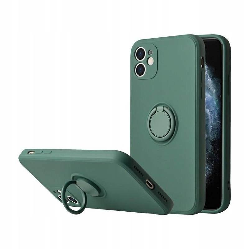 Schutzhülle Mit Grünem Ring Für Iphone 13 Pro Max + Glas