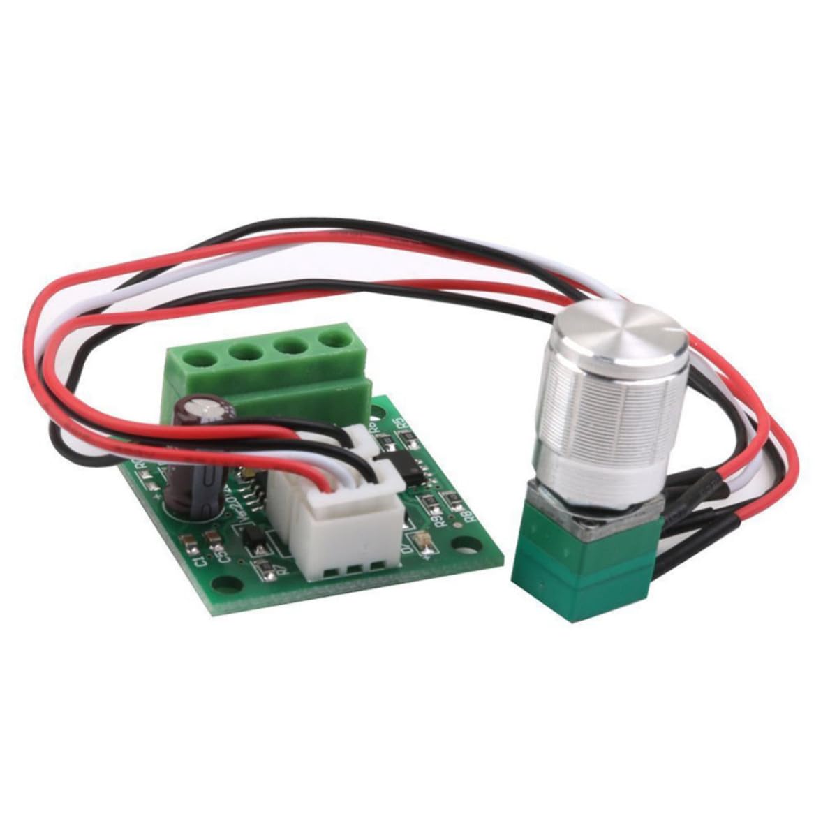 Dc-pwm-motorsteuerung 1,8 V Bis 12 V, 2 A, Einstellbare Drehzahlregelung Und Selbstrückstellende Sicherung Für Dc-last Auf Metall-leiterplatte