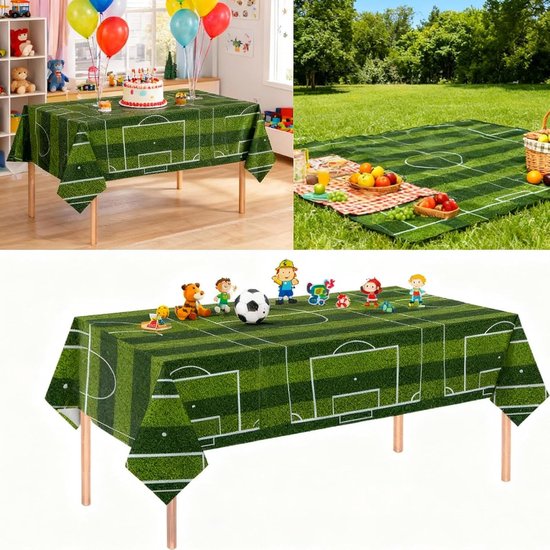 Dailygoods Tischfußballtuch, 2 Teilig, 137 X 274 Cm, Für Partydekoration