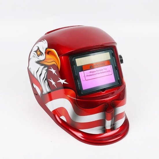 Automatischer Schweißhelm Schweißermaske Kontinuierlicher Schutz Komfortabel Spritzwassergeschützt Verstellbar Stoßfest Sicherheitshelm Mit