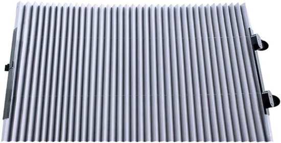 Auto-sonnenschutz – Automatisch Einziehbarer Sonnenschutz Im Ziehharmonika-stil. Geeignet Für Die Windschutzscheibe (46 Cm) Und Die Heckscheibe.