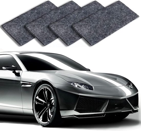 Mikrofasertücher Nano-glitzertücher Für Autokratzer 4 Stück Nano-zaubertücher Zur Kratzerentfernung Am Auto Multifunktionstuch Zum Polieren Von