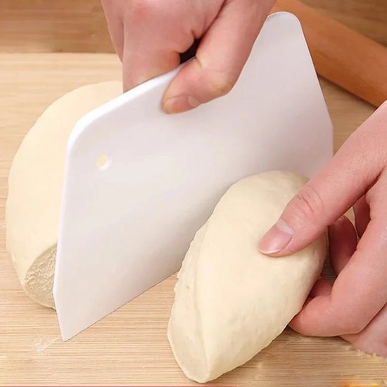 4-teiliges Multifunktionales Teigschaber-set, Geeignet Für Brotteig, Fondanttorten, Buttercreme, Diy-teigschaber-küchenbackset.