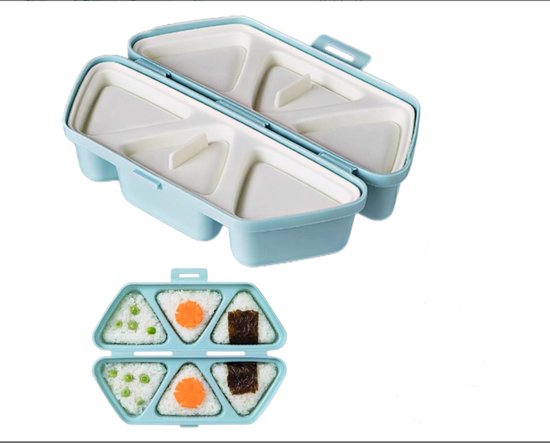 6-in-1 Reisbällchenform Zur Zubereitung Und Aufbewahrung Von Sushi Multifunktionaler Reisbällchenformer Sushi-presse Und Tragbare Bento-box Für