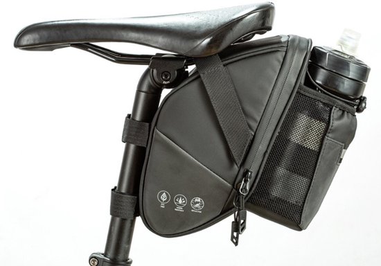 Fahrradtasche Fahrradtaschen Satteltasche Lenkertasche Rahmentasche Wasserdicht Mit Flaschenhalter Reflektierende Satteltasche Trinkflasche Nicht