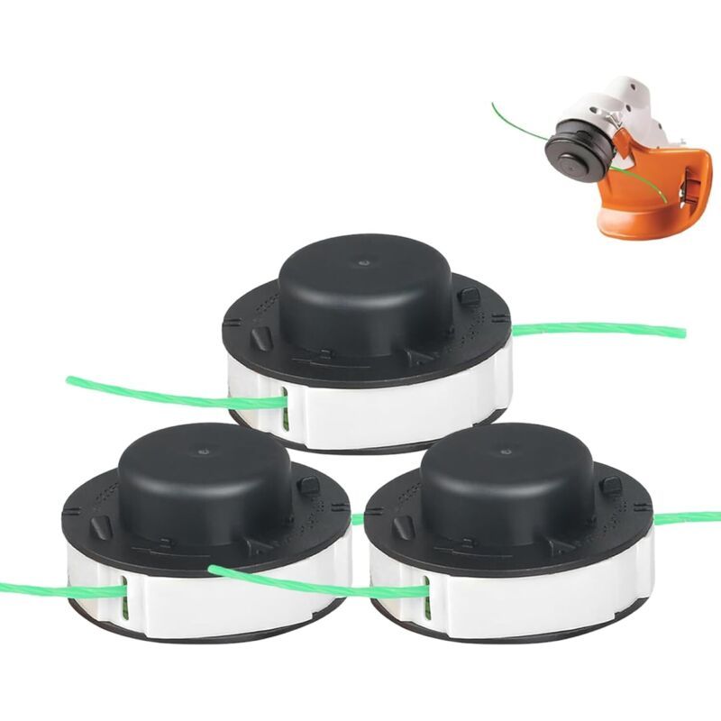 Packung Mit 3 Ersatzspulen Nähgarn Für Fsa 56, Weed Eater String Für Autocut 2-2 Fsa 56