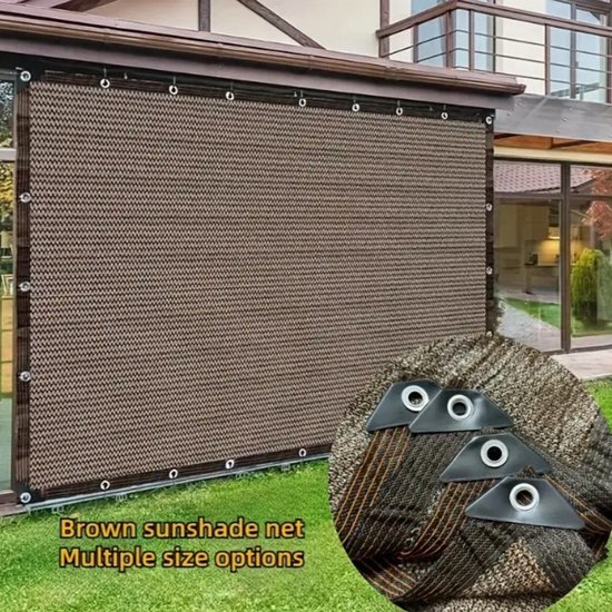 2 X 3 Meter Großes Schattierungstuch Auto Sonnenschutz 80 % Schattierungsgrad Sonnenschutzgewebe Terrassen Und Verandaabdeckung Uv Beständiger So