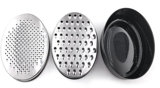 Bpa-freie Käsereibe Mit Aufbewahrungsbehälter Und Deckel Für Käse, Gemüse Und Dunkle Schokolade