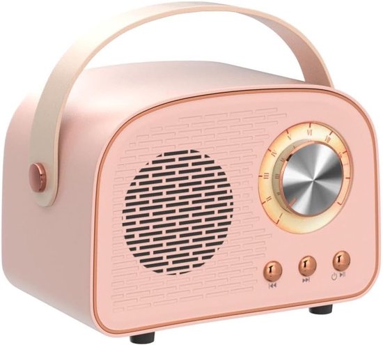 Tragbarer Bluetooth Lautsprecher Im Retro Vintage Stil Tws, Usb Anschluss, Tf Karte, Aux Anschluss Für Zuhause, Reisen Und Outdoor Aktivitäten (p