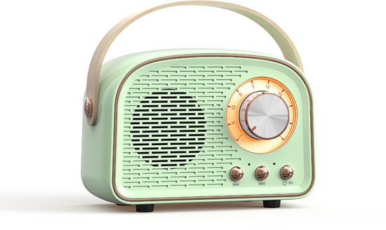 Retro-bluetooth-lautsprecher Kabelloser Vintage-lautsprecher Tragbarer Kabelloser Bluetooth-lautsprecher Für Den Außenbereich Unterstützt Aux Für