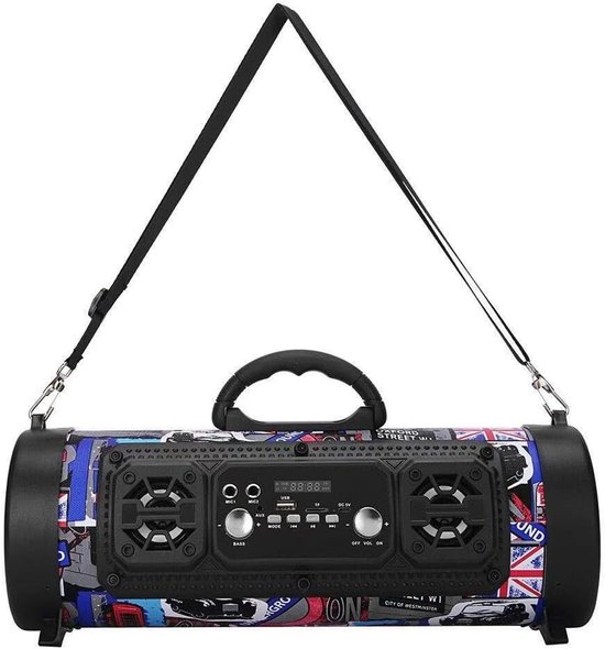 Tragbarer Bluetooth-lautsprecher Kabelloser Lautsprecher 3000 Mah Mit Subwoofer 15 W Leistung Bluetooth-lautsprecher Mit Fm-radio Und Für Den Zu
