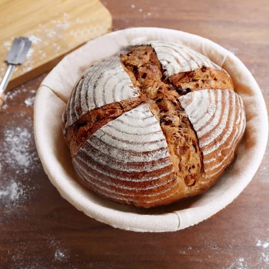 4-teiliger Stoffbezug Für Gärkörbe Runder Bezug Geeignet Für Schüsseln Gärtuch Runder Brotgärbezug Backzubehör Brotkorbzubehör Geeignet Für Und