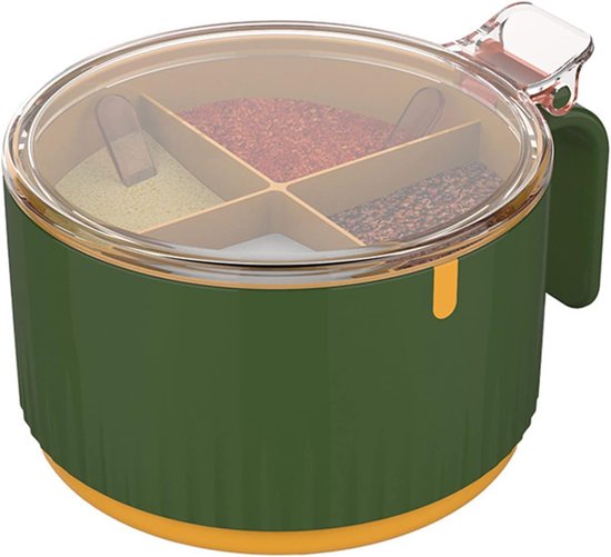 Gewürzglas Kräutergläser Kräuterbox Mit Löffel Multifunktionales Luftdichtes Kräuterglas Mit Deckel Staubdichte Feuchtigkeitsbeständige Für Die Grau