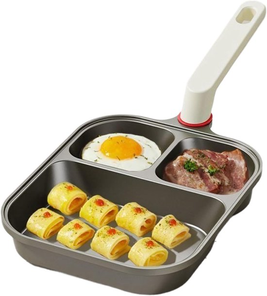 Eierpfanne Antihaft-pfannkuchen Frühstückspfanne Bratpfanne Anbraten Herdplatte Sauce Steak Arepas Dosa Tortilla-sandwich
