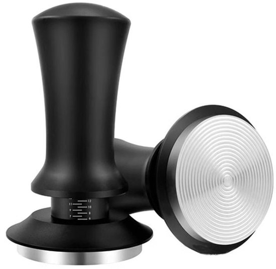 Kaffeetamper L 58 Mm Durchmesser 99 Mm Länge Skaliert Einstellbarer Druckverteiler Tamper Mit Konstanter Kraft Ausbalancierter Tamper Mit Konstan