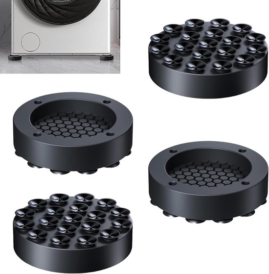 Vibrationsdämpfer Für Waschmaschine, 4er-pack, Antivibrationsmatte, Universal-antivibrationsmatte, Füße Für Waschmaschine Und Trockner
