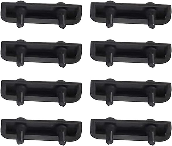 8er-pack Gummipuffer Für Die Heißluftfritteuse, Gummischalen Für Die Heißluftfritteuse, Zubehör Für Die Heißluftfritteusenschalen