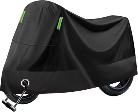 Motorrad Und Rollerabdeckung 295 X 110 X 140 Cm Mit Windschutzscheibe Wasserdichte Rollerabdeckung Für Den Außenbereich Universell Für Alle Und
