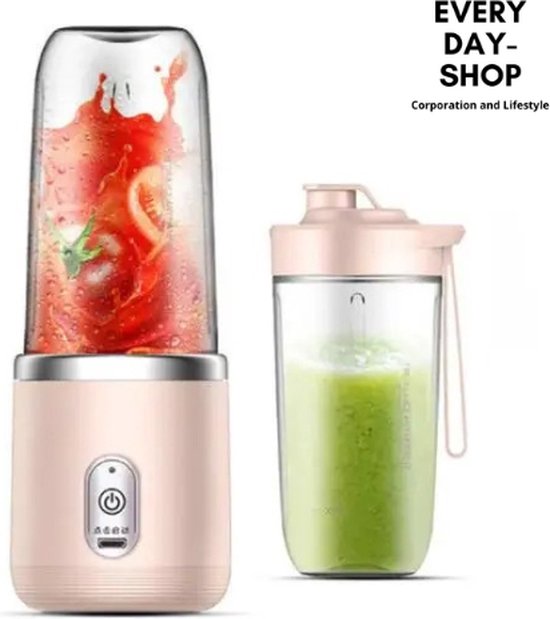 Tragbarer Standmixer Inklusive Trinkflasche Milchshake Maschine Elektrischer Entsafter Tragbarer Standmixer Für Unterwegs Milchshake Maker Frucht