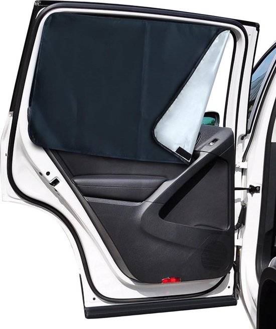 Universeller Auto Sonnenschutz Für Kinder, Seitenfenster Sonnenschutz, Magnete, Uv Sonnenlichtreflexion, Absorption, 2 Stück