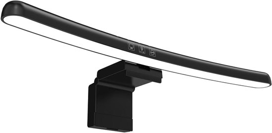 Leicht Gebogener Bildschirm Led Lichtbalken Drei Lichtmodi, Einstellbare Helligkeit, Touch Steuerung, Blendfreier Augenschutz Le13 A