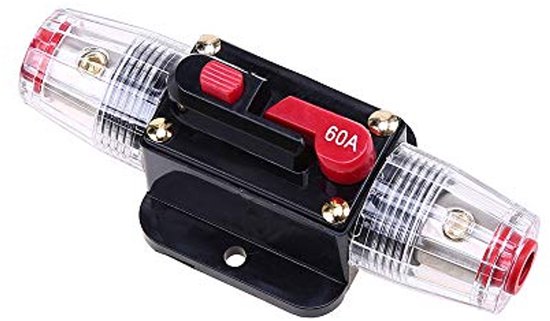 12v 60a Leitungsschutzschalter Für Auto-audioanlage – Manuelle Rückstellsicherung Zum Schutz Vor Überlastung