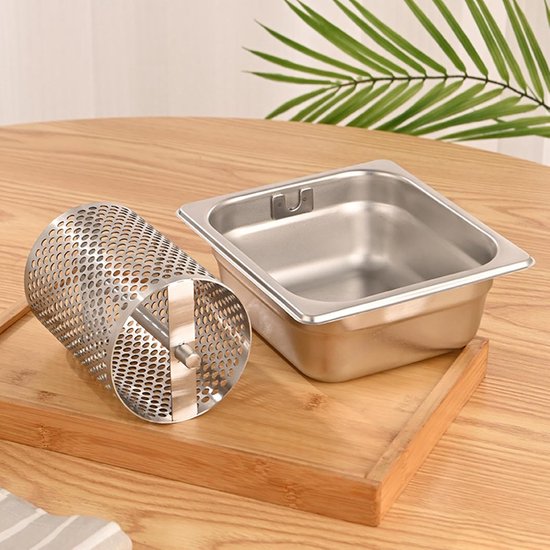 Butterroller Aus Edelstahl Zum Einfachen Bestreichen Von Brot Und Grillgut Mit Butter