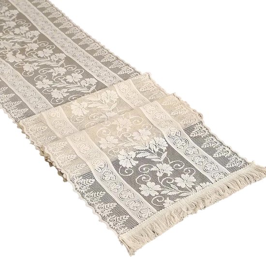 30 X 220 Cm Tischläufer Tischdecke Spitzentischläufer Boho Tischläufer Vintage Tischläufer Im Landhausstil Elegante Tischdecke Für Hochzeiten, Pa