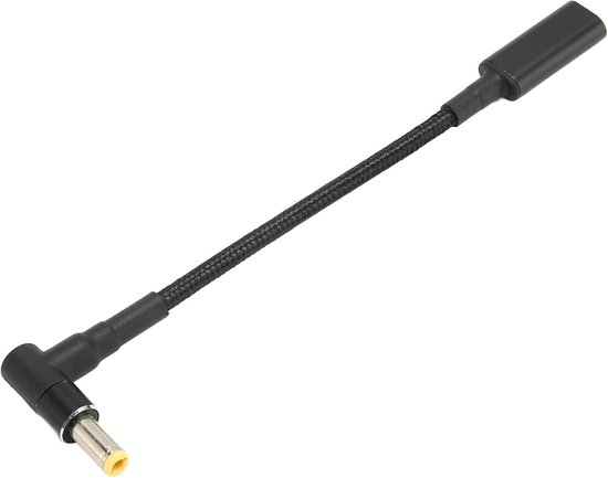 Usb-c-buchse Auf Dc 5,5x2,5 Mm Power Pd-ladekabel - 100-w-ladekabel Für Laptops - Notebook-adapter.