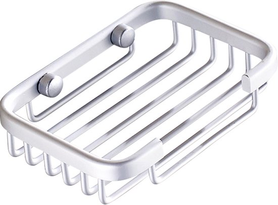 Seifenschale Luxuriöser Edelstahl Silberfarben Seifenhalter Metall Edelstahl Dusch Badezimmerablage Hängender Seifenhalter Wandmontage Design