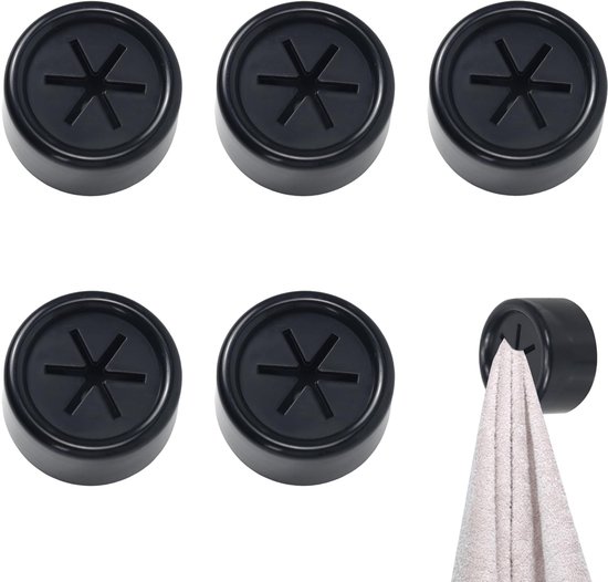 Dailygoods Set Mit 5 Handtuchhaltern Zur Einfachen Montage Ohne Bohren
