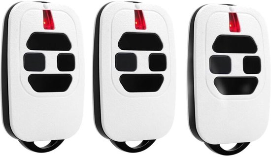 Set Mit 3 Fernbedienungen 433 92 Mhz Geeignet Für Gti2 4 Gt2 4 Und Mio Tr2 4 Unterstützt Hcs-codes Ht12-dip-schalter Und Dart Batterien Und Sind