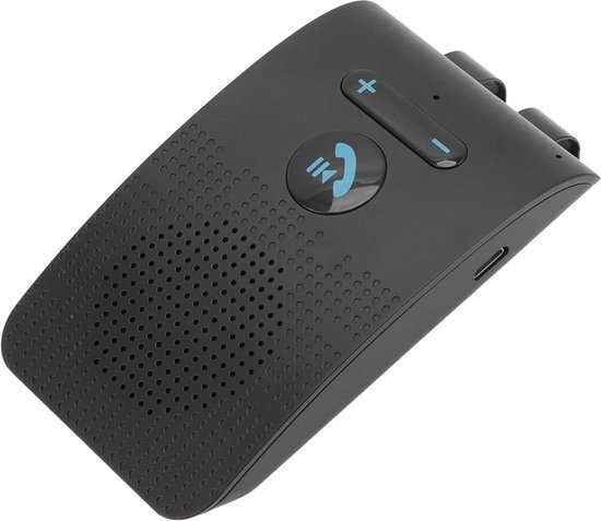 Bluetooth 5.0 Freisprecheinrichtung Für Mobiltelefone Im Auto, Bluetooth Lautsprecher Mit Zwei Verbindungen, Automatische Verbindung, Freispreche