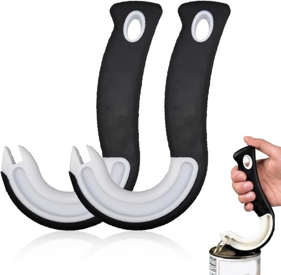 2er Pack Dosenöffner Mit Zugring Einfaches Werkzeug Zum Öffnen Von Getränkedosen Und Laschen Zum Schutz Der Fingernägel Und Für Menschen Mit Gele