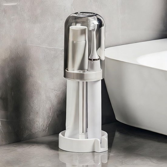 2er Set Zahnbürstenhalter Fürs Badezimmer Zahnbürsten Organizer Für Die Arbeitsplatte