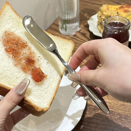Buttermesser Aus Edelstahl 316, Kreative Buttermesser Für Brot, Toast, Sahne, Westliche Küche, Käse Und Marmelade